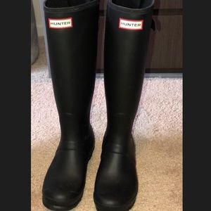 Tall Wide Calf Hunter Boots